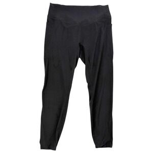 HALARA So Cinched Black 7/8 Leggings w Pockets Womens L NWT Quick Dry Yoga